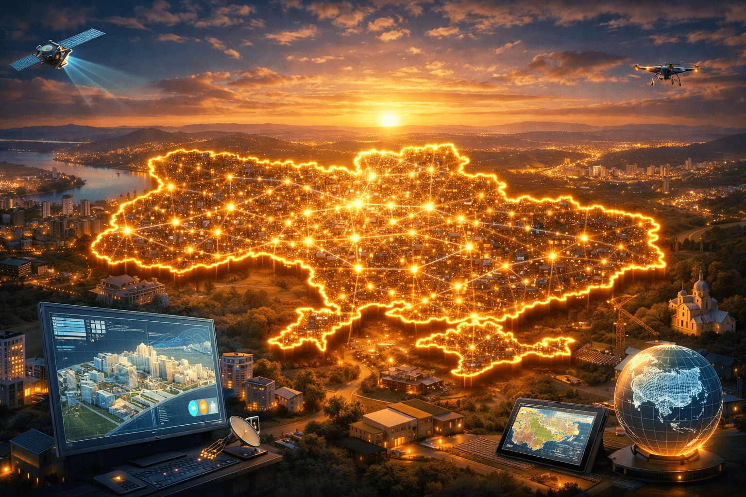 Майже всі громади України отримали доступ до Містобудівного кадастру на державному рівні